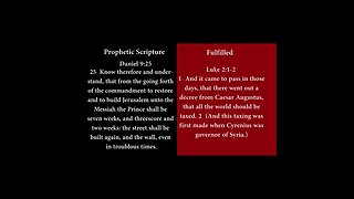Did Jesus Fulfill the Messiah Prophecies? Part 2