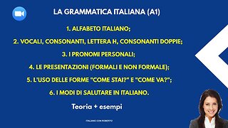 "Italiano Facile: Impara l'italiano da zero. Le basi. A1"