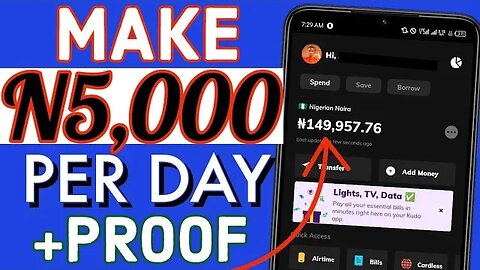 How to N5000 naira per day with your phone (make money online in Nigeria) make money online 2023