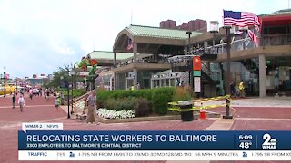 Relocating state workers to Baltimore
