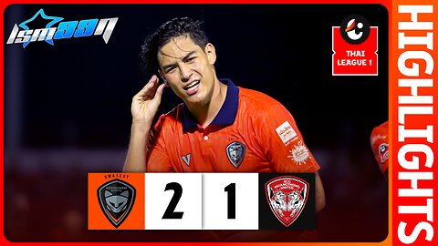 Highlight THAI LEAGUE 1 : Nakhonratchasima FC 2-1 Muangthong United – LSM99