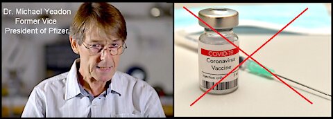 Pfizer’s former Vice President and Chief Scientist, Michael Yeadon, warns world about Covid Vaccine