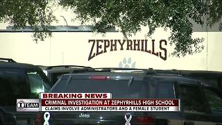 Criminal investigation of two employees underway at Zephyrhills High School