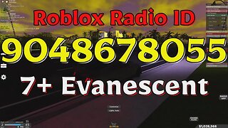 Evanescent Roblox Radio Codes/IDs