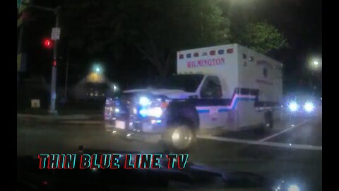 DASHCAM: Stolen Ambulance Pursuit Ends In Collision In Joliet Illinois