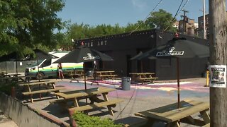 Platform Brewery creates new outdoor beer garden made up of themed shipping containers