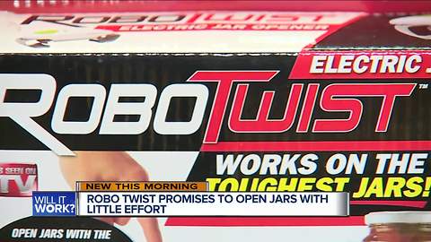 Will it work? Robo Twist promises to open the toughest jars