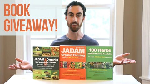3 Must Own Organic Farming Books | JADAM GIVEAWAY!