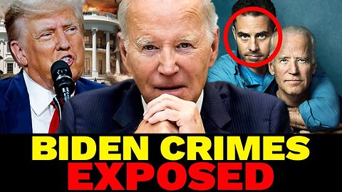 🔴FINALLY! Biden's CRIMES Forced Into PUBLIC by NEW Court Conviction!