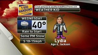 Weather Kid - Lydia- 1-22-19