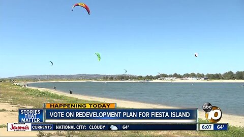 City Council to vote on Fiesta Island redevelopment plan