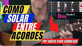 Como fazer solos entre 2 acordes de uma música.