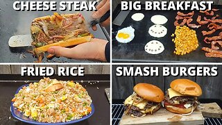 Top 10 Best Griddle Recipes | It's Time To Fire Up The Flat Top! 🍺🍺🍺