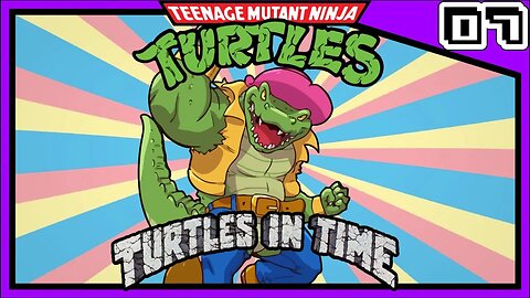 LeatherHead! - TMNT - Turtles in Time - HARD - COOP Snes - PT 07