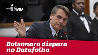 Bolsonaro dispara no Datafolha