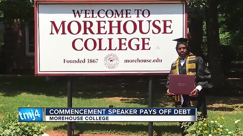 Morehouse College grad from Milwaukee has his student loans paid off by billionaire