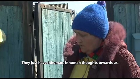 Residents of a DPR village hit by an artillery strike share their thoughts on Ukraine