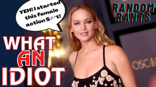 Random Rants: Jennifer Lawrence MOCKED | She Really Thought She Was The First Female Action Star???