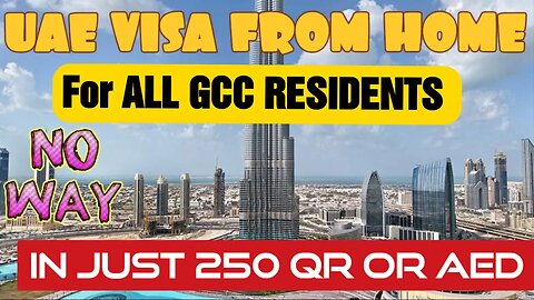 UAE Visa Apply online - Fast and easy process | 2022 | In Just 250 QR