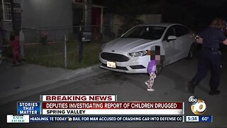 3 children reportedly drugged taken to hospital