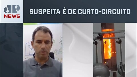 Incêndio na Cacau Show: Prefeito de Linhares afirma que cerca de 30% do local foi atingido