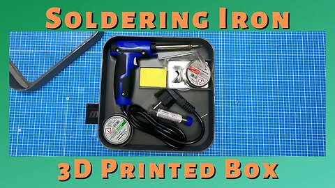 How (not) to create a 3D printed box for soldering iron
