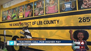 Teachers demand higher pay