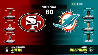 Madden 23 Super Bowl 60 Dolphins Vs 49ers