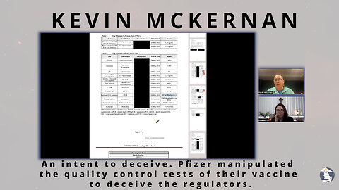 Intent to deceive. Pfizer manipulated quality control tests of their vaccine to deceive regulators