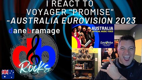 I react to Voyager "Promise" Official Music Video | Australia 🇦🇺 EuroVision 2023 submission.