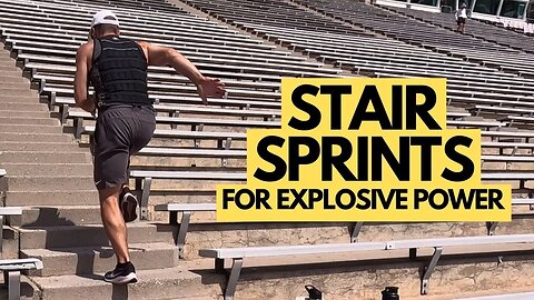 Stair Sprints For Explosive Power Development
