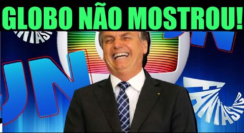 GLOBO NÃO MOSTRA! EM LONDRES BOLSONARO É OVACIONADO