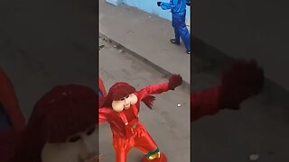 SUPER PULO NINJA DO MÁSKARA, FOFÃO, BEN10 E HOMEM-ARANHA DANÇANDO NA CARRETA DA ALEGRIA