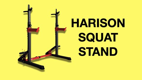Harison Fitness Adjustable Squat Stand Review