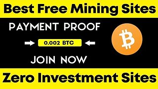 2023 free mining site ! Free mining sites with payment proof ! mining site free #freecryptoearn#btc