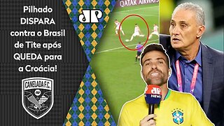 "ISSO É INACEITÁVEL! O Tite PROVOU HOJE que..." Pilhado DISPARA após Brasil ser ELIMINADO da Copa!