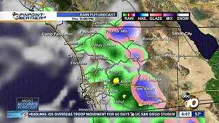 10News Pinpoint Weather with Meteorologist Megan Parry