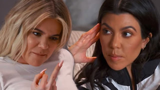 Khloe SNAPS & Calls Kourtney Kardashian Desperate For Flirting With French Montana