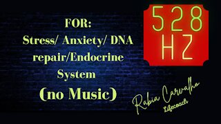 5min Stress and Anxiety Hz Solfeggio Frequency (no Music)