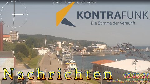 Nachrichten im Kontrafunk 21.07.2024 - 15:00 Uhr #glaubewenig, #hinterfragealles, #denkeselbst