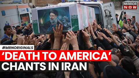 Iran President Funeral | 'Death To America' Chants Raised At Raisi's Funeral; Why? | Iran News