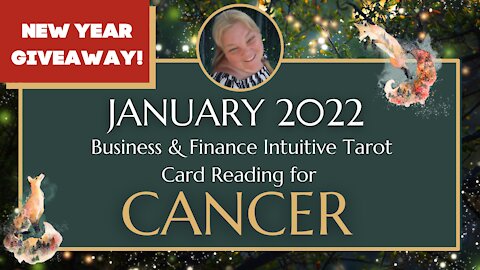 ♋ CANCER 🦀 | January 2022 | What will you choose? | General BUSINESS & MONEY Tarot Reading