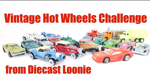 Vintage Hot Wheels Challenge