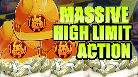 High Limit Huff N Puff Slot Session 🛠️ Hitting Jackpots in Las Vegas