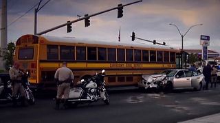 Dozens of Clark County School District buses already involved in crashes