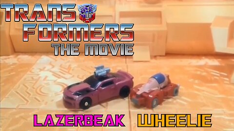 Just Transform It Transformers Core Class Wheelie and Lazerbeak