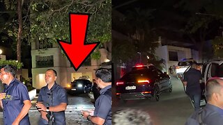 Akash Ambani In Lamborghini Urus spotted at Ranbir Kapoor House