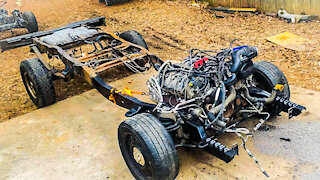 Killer COYOTE SWAP! Dropping that machine into our 1995 F150 Frame! - S4 Ep 16