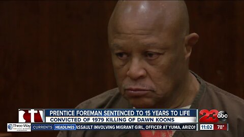 Prentice Foreman sentenced to 25 years to life in prison, mistrial motion withdrawn