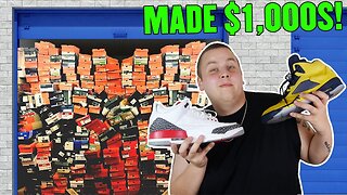 I Bought a JORDANS HOARDER Storage Unit Full of JORDANS! I Bought an Abandoned Storage Unit!